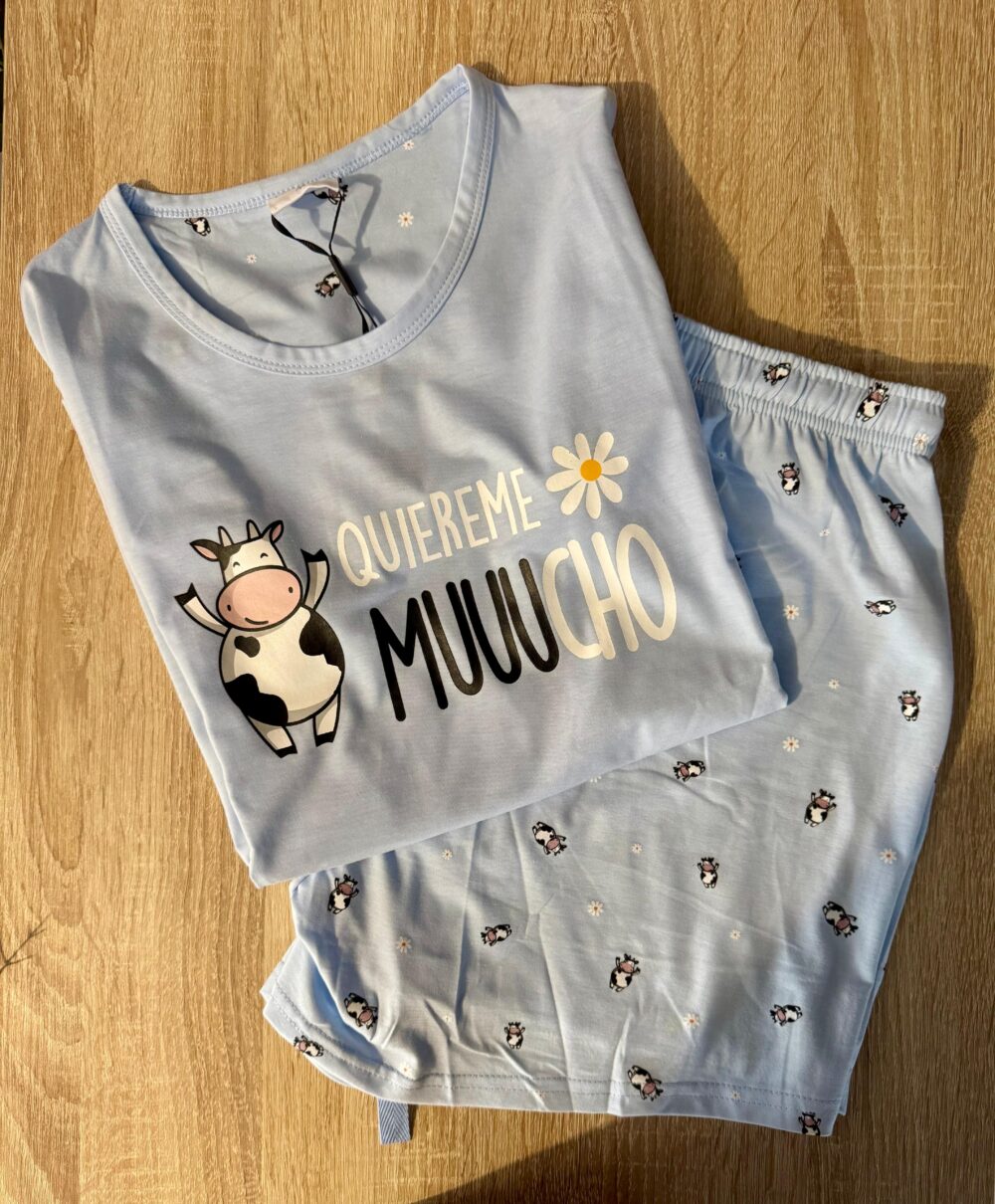 Pijama “Quiereme Muucho”