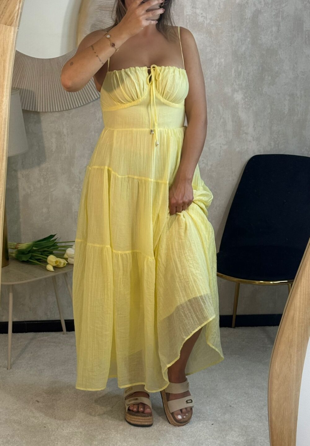 Vestido 100% polyester