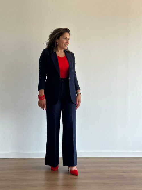 Conjunto Blazer e Calças