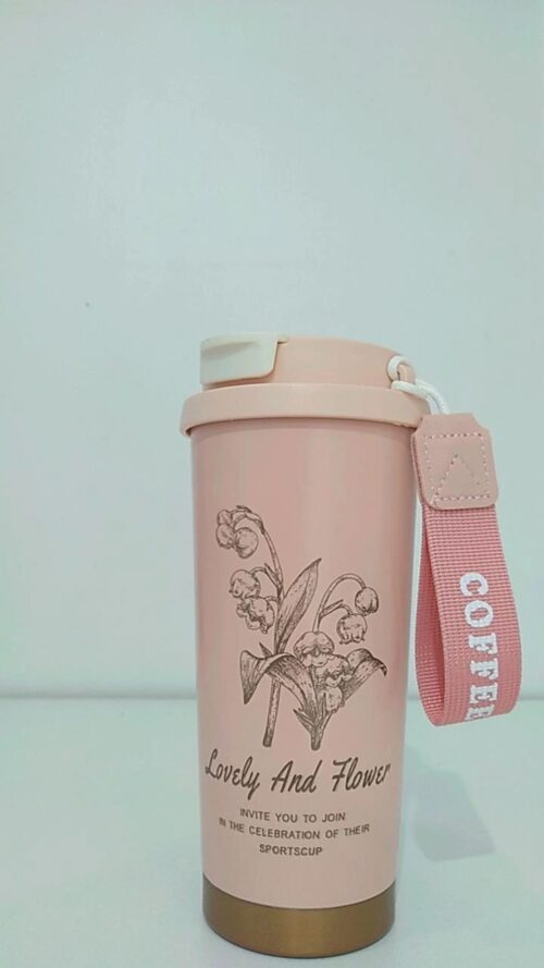 Garrafa Térmica Floral – 520 ml