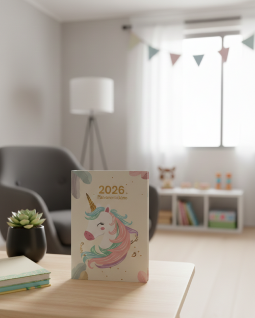 Agenda 2026 – Planeamento Diário | Unicórnio