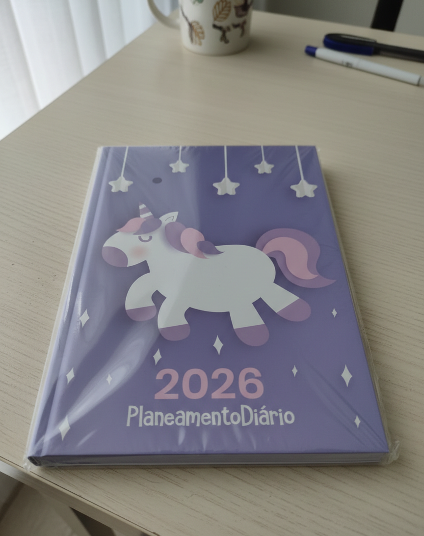 Agenda 2026 – Planeamento Diário | Unicórnio baby - Image 3