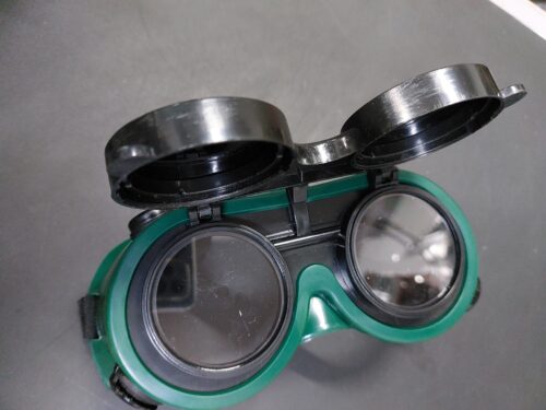 Óculo Soldador Policarbonato Lente Dupla Escuro T5 - FIELD