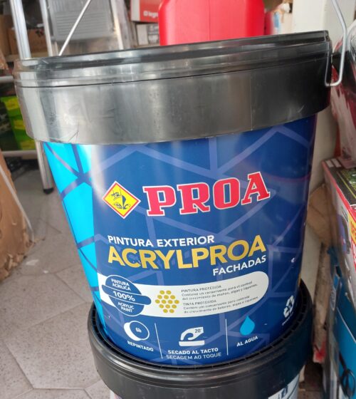 Tinta P/exterior. Mate. ACRYLPROA.