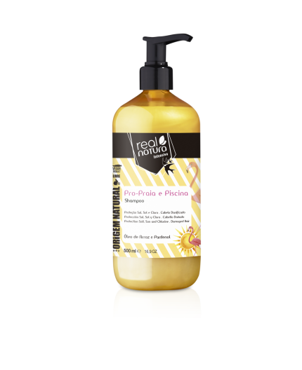 Real Natura Shampoo Pro-Praia e Piscina 500ml
