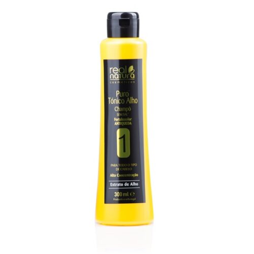 Shampoo Real Natura Puro Tónico Alho 300ml