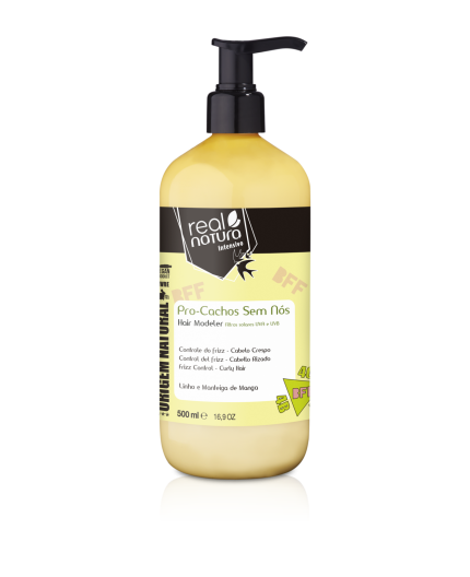 Modelador BFF Pro Cachos Sem Nós Real Natura 500ml
