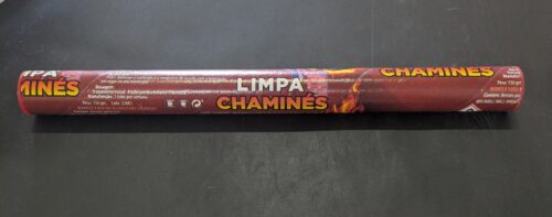 TUBO LIMPA CHAMINÉS