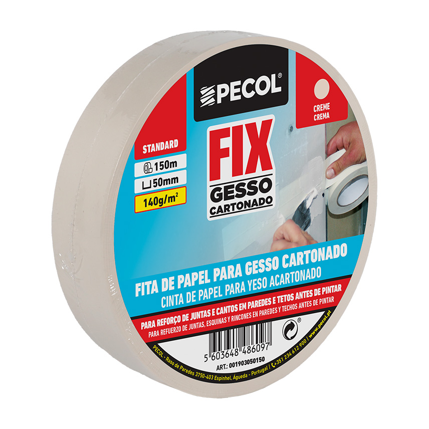 Fita de Papel para Gesso Cartonado
