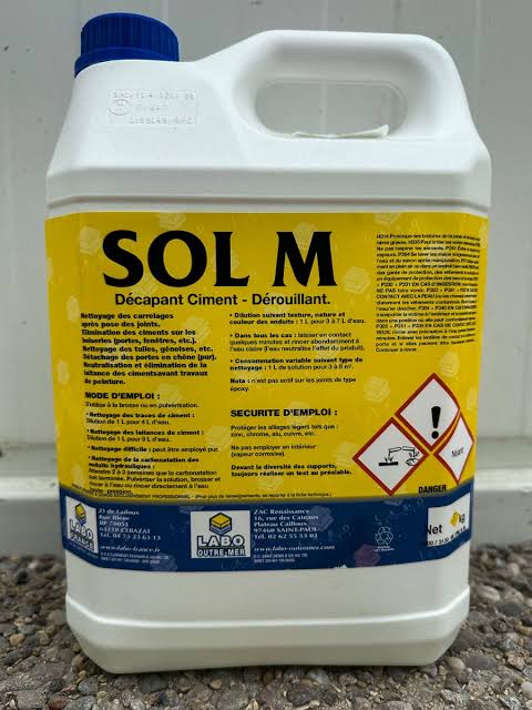 SOL MP DECAPANTE DE CIMENTOE FERRUGEM CONCENTRADO
