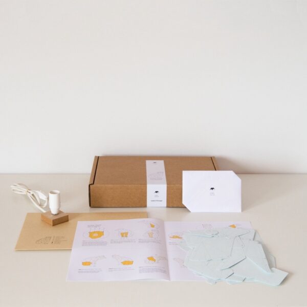 OWL PAPERLAMPS 北极熊 - 柔和的蓝色 - 图片 3