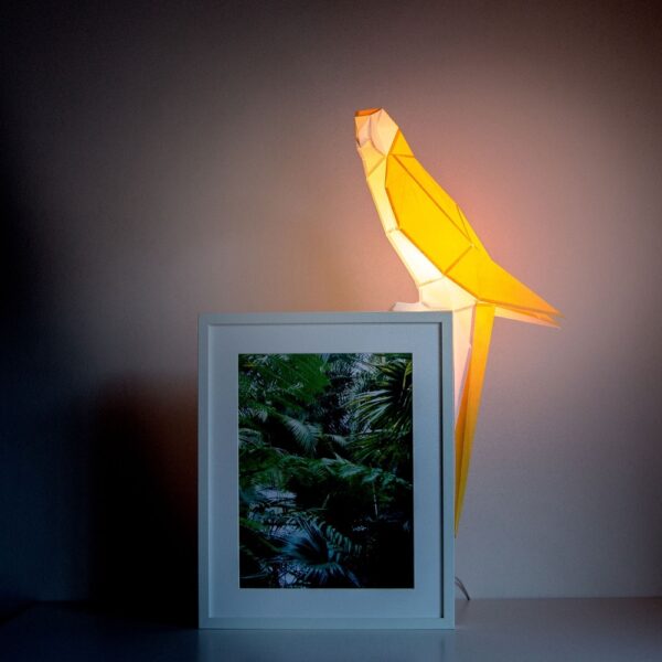 OWL PAPERLAMPS 鹦鹉 - 镉黄