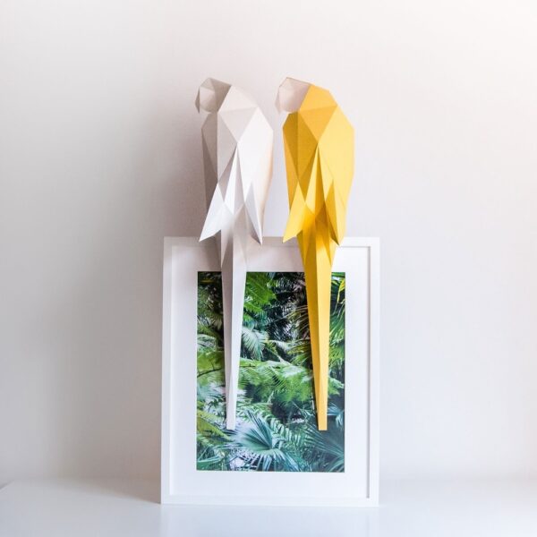 OWL PAPERLAMPS 鹦鹉 - 镉黄 - 图片 3