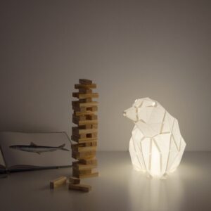 OWL PAPERLAMPS Polar Bear - Cotton White