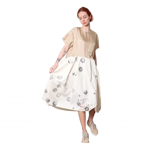 OBI CLOTHING Vestido Yotsuba - Creme