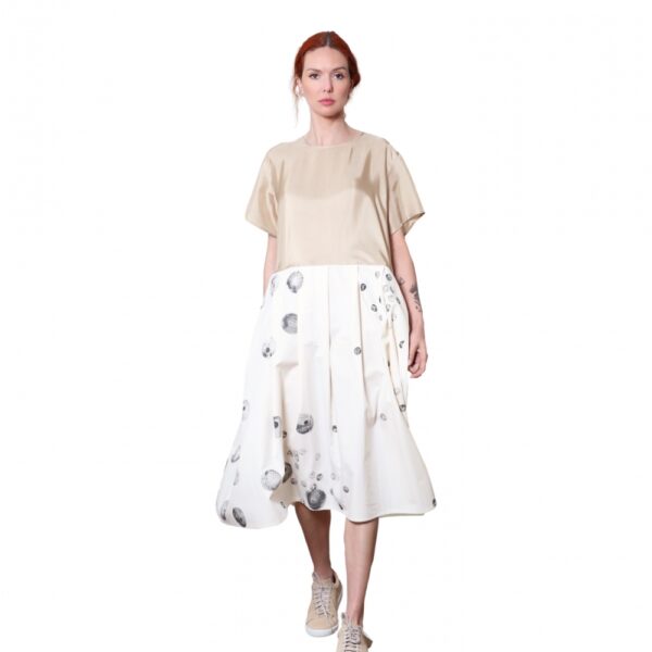 OBI CLOTHING Vestido Yotsuba - Creme - Image 2