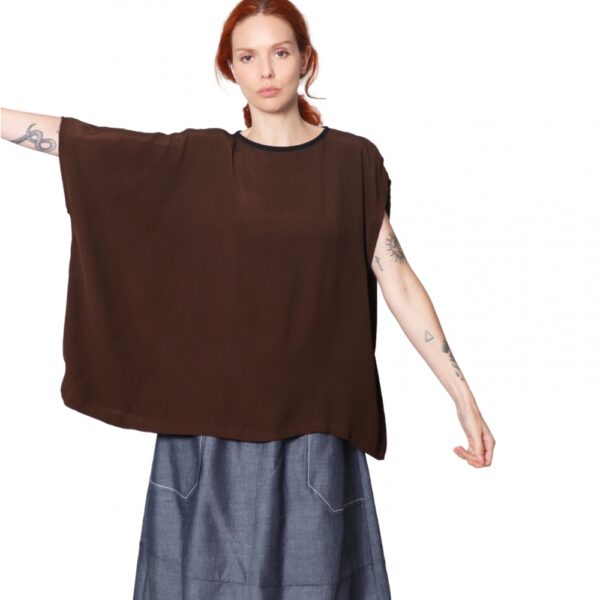 OBI CLOTHING Top Kento - Brown