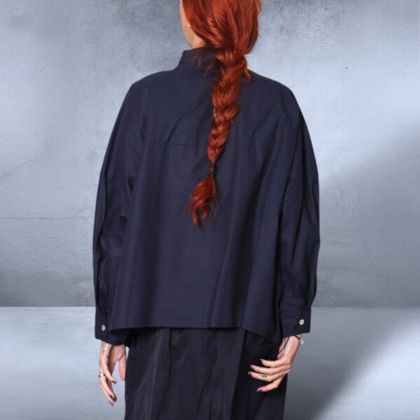 OBI CLOTHING Chika Shirt - Navy - Image 3