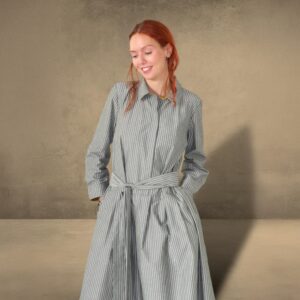 OBI CLOTHING Yukiko Dress - Stripes
