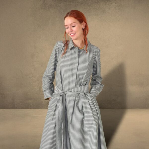 OBI CLOTHING - Yukiko - Robe - Rayures