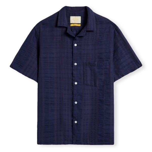 PORTUGUESE FLANNEL Crupao Shirt - Navy