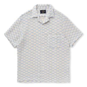 PORTUGUESE FLANNEL Camisa Net - Blue