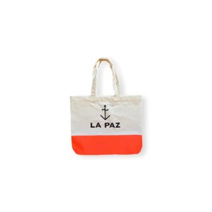 LA PAZ Tote Bag - Ecru/Fluor