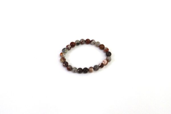 Pulseira Ágata Louca Bandada (8mm)