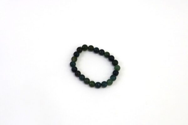 Pulseira Ágata Musgo (esferas 8mm) (Cópia)