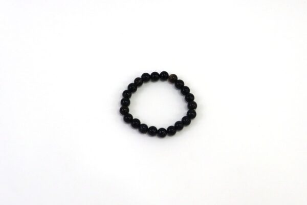 Pulseira Ágata Preta Bandada (esferas 8mm) (Cópia)