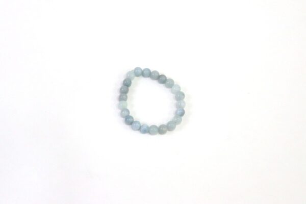 Pulseira Água-Marinha (esferas 8mm) (Cópia)