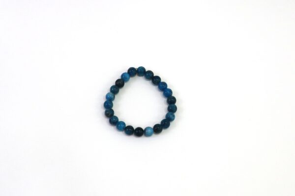 Pulseira Apatite Azul (esferas 8mm)