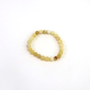 Pulseira Calcite Amarela (esferas 8mm)