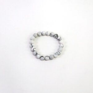 Pulseira Howlite (esferas 8 mm) (Cópia)