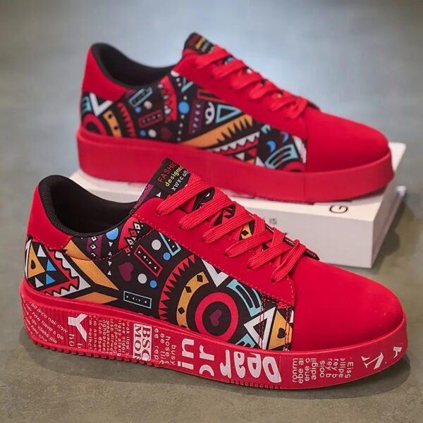 Red sneaker