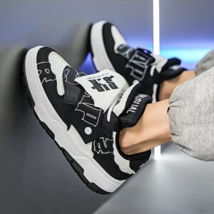 Sapatilhas de Skate Preto e Branco