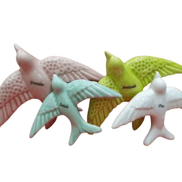 Ceramic swallows