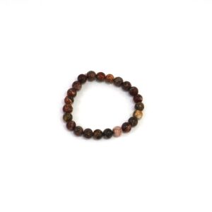 Pulseira Jaspe Leopardo (esferas 8 mm)
