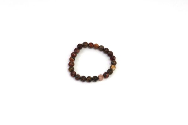 Pulseira Jaspe Leopardo (esferas 8 mm)
