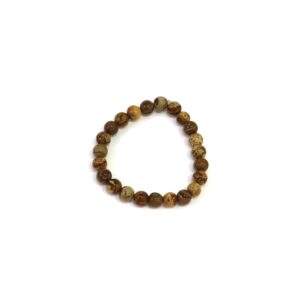 Pulseira Jaspe Paisagem (esferas 8 mm)