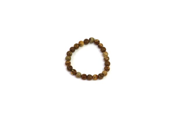 Pulseira Jaspe Paisagem (esferas 8 mm)