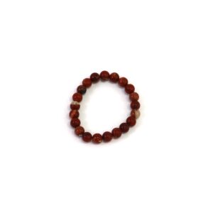 Pulseira Jaspe Vermelho (esferas 8 mm)