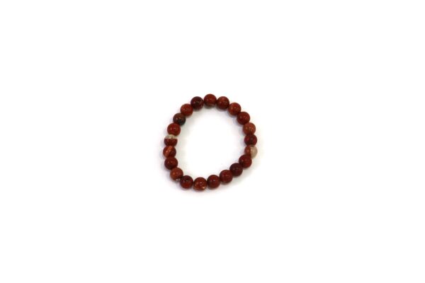 Pulseira Jaspe Vermelho (esferas 8 mm)