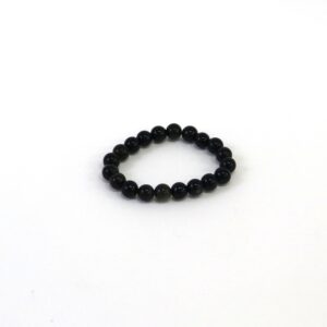 Pulseira Obsidiana Dourada (esferas 8 mm)