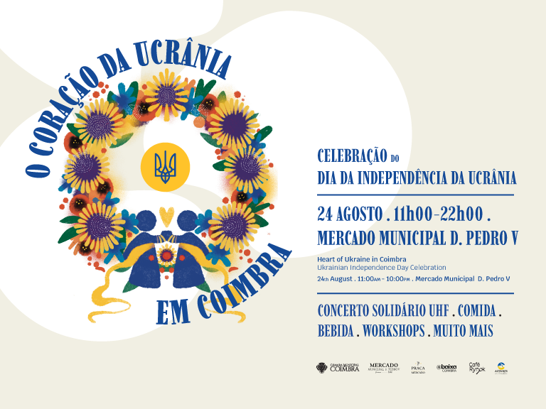 “O Coração da Ucrânia em Coimbra” regressa ao Mercado Municipal no próximo domingo