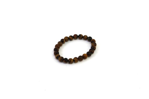 Pulseira Olho de Tigre (esferas 8 mm)