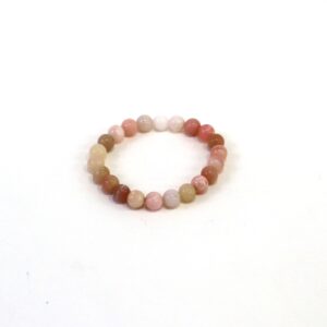 Pulseira Opala Rosa (esferas de 8 mm)