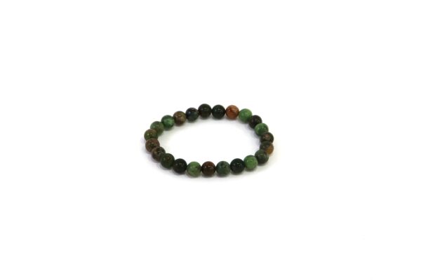 Pulseira Opala Verde Africana (esferas 8 mm)