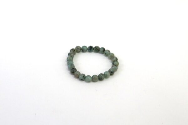 Pulseira Pedra Kiwi (esferas 8 mm)