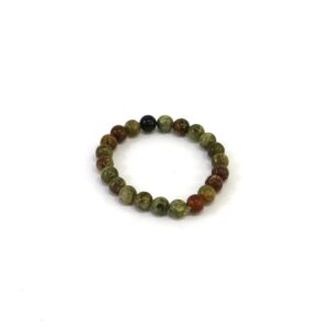 Pulseira Peridoto (esferas 8 mm)